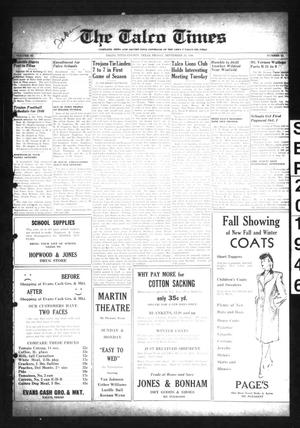 The Talco Times (Talco, Tex.), Vol. 11, No. 32, Ed. 1 Friday, September 20, 1946