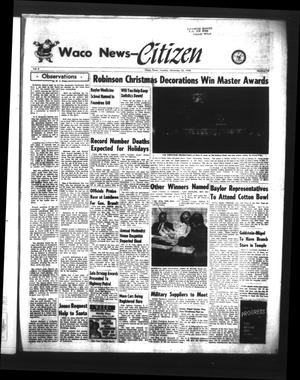 Primary view of object titled 'Waco News-Citizen (Waco, Tex.), Vol. 2, No. 15, Ed. 1 Tuesday, December 22, 1959'.