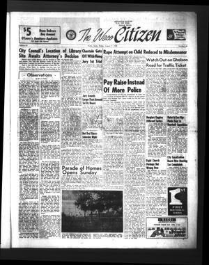 Primary view of object titled 'The Waco Citizen (Waco, Tex.), Vol. 23, No. 46, Ed. 1 Friday, August 7, 1959'.