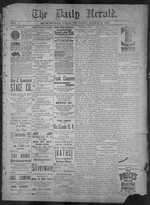The Daily Herald (Brownsville, Tex.), Vol. 5, No. 227, Ed. 1, Thursday, March 25, 1897