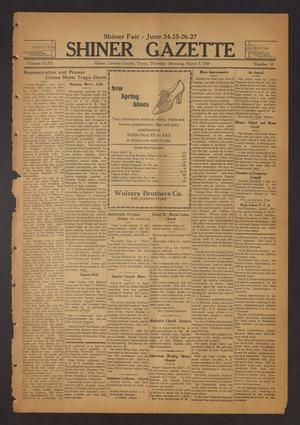 Shiner Gazette (Shiner, Tex.), Vol. 43, No. 10, Ed. 1 Thursday, March 5, 1936