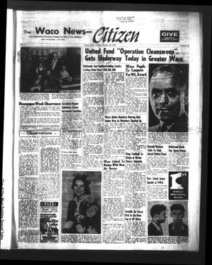 Primary view of object titled 'The Waco News-Citizen (Waco, Tex.), Vol. 2, No. 15, Ed. 1 Tuesday, October 20, 1959'.