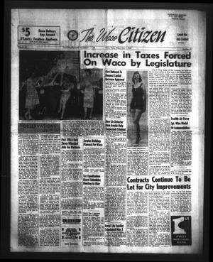 Primary view of object titled 'The Waco Citizen (Waco, Tex.), Vol. 23, No. 32, Ed. 1 Friday, May 1, 1959'.