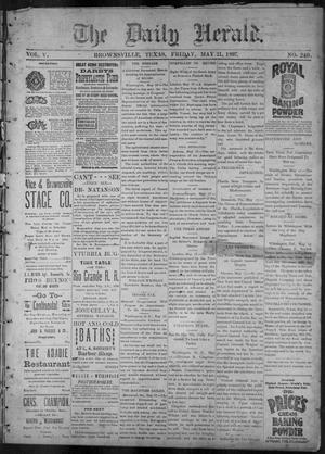 The Daily Herald (Brownsville, Tex.), Vol. 5, No. 240, Ed. 1, Friday, May 21, 1897