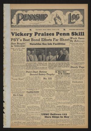 Pennship Log (Beaumont, Tex.), Vol. 3, No. 14, Ed. 1 Friday, June 15, 1945