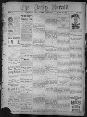The Daily Herald (Brownsville, Tex.), Vol. 5, No. 268, Ed. 1, Wednesday, June 23, 1897