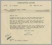 Letter: [Letter from Thomas L. James to D. W. Kempner, March 29, 1955]