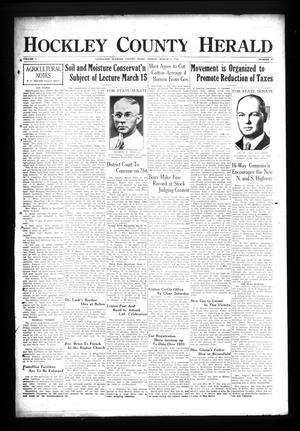 Hockley County Herald (Levelland, Tex.), Vol. 8, No. 30, Ed. 1 Friday, March 4, 1932