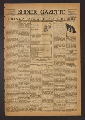 Primary view of object titled 'Shiner Gazette (Shiner, Tex.), Vol. 43, No. 27, Ed. 1 Thursday, July 2, 1936'.