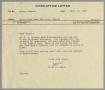 Letter: [Letter from Thomas L. James to Harris Kempner, April 13, 1955]