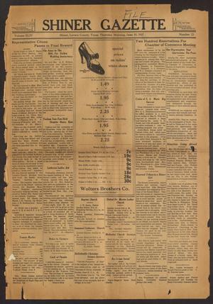Shiner Gazette (Shiner, Tex.), Vol. 44, No. 23, Ed. 1 Thursday, June 10, 1937