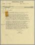 Letter: [Letter from Thomas L. James to I. H. Kempner, October 13, 1955]