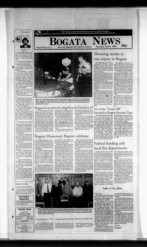 Bogata News (Bogata, Tex.), Vol. 92, No. 1, Ed. 1 Thursday, June 6, 2002