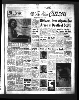 Primary view of object titled 'The Waco Citizen (Waco, Tex.), Vol. 27, No. 1, Ed. 1 Friday, September 25, 1959'.