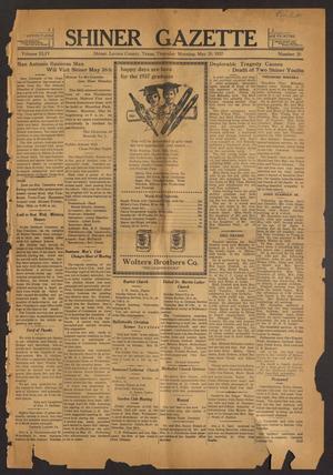 Primary view of object titled 'Shiner Gazette (Shiner, Tex.), Vol. 44, No. 20, Ed. 1 Thursday, May 20, 1937'.