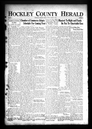 Hockley County Herald (Levelland, Tex.), Vol. 7, No. 31, Ed. 1 Friday, March 13, 1931