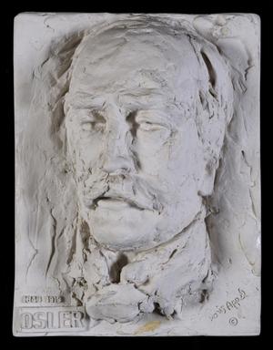 Primary view of object titled '[Bas-relief of William Osler]'.