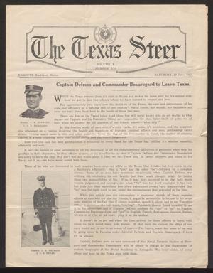 Primary view of object titled 'The Texas Steer (U. S. S. Texas), Vol. 1, No. 11, Ed. 1 Saturday, June 29, 1929'.