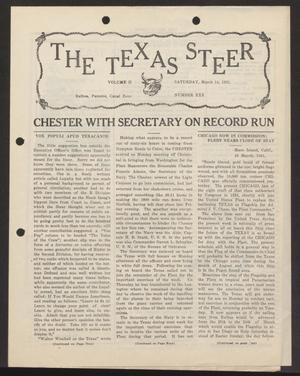 Primary view of The Texas Steer (U. S. S. Texas), Vol. 2, No. 30, Ed. 1 Saturday, March 14, 1931