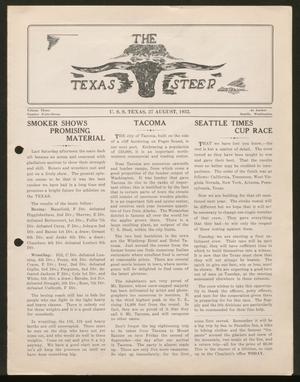 Primary view of object titled 'The Texas Steer (U. S. S. Texas), Vol. 3, No. 47, Ed. 1 Saturday, August 27, 1932'.
