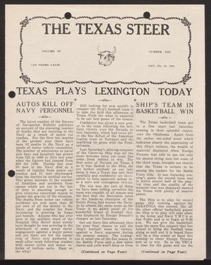 Primary view of object titled 'The Texas Steer (U. S. S. Texas), Vol. 3, No. 13, Ed. 1 Saturday, December 12, 1931'.