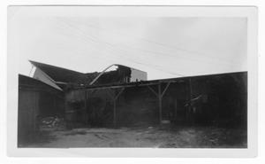 [A damaged structure after the 1947 Texas City Disaster]