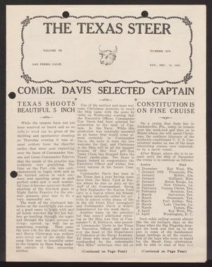 Primary view of The Texas Steer (U. S. S. Texas), Vol. 3, No. 14, Ed. 1 Saturday, December 19, 1931