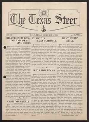 The Texas Steer (U. S. S. Texas), Vol. 5, No. 6, Ed. 1 Saturday, December 9, 1933