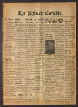 The Shiner Gazette (Shiner, Tex.), Vol. 59, No. 2, Ed. 1 Thursday, January 11, 1951