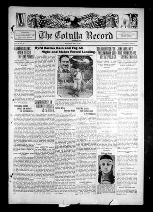 Primary view of object titled 'The Cotulla Record (Cotulla, Tex.), Vol. 29, No. 19, Ed. 1 Saturday, July 2, 1927'.