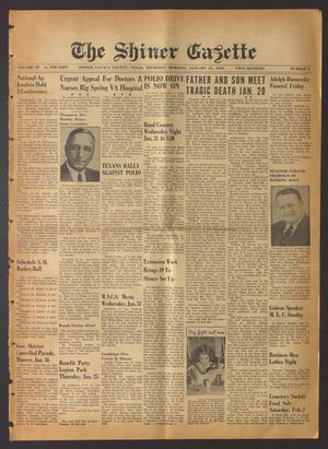 The Shiner Gazette (Shiner, Tex.), Vol. 59, No. 4, Ed. 1 Thursday, January 25, 1951