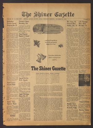 The Shiner Gazette (Shiner, Tex.), Vol. 59, No. 52, Ed. 1 Thursday, December 27, 1951