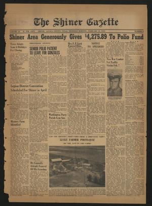 The Shiner Gazette (Shiner, Tex.), Vol. 61, No. 8, Ed. 1 Thursday, February 19, 1953