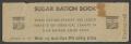 Thumbnail image of item number 1 in: 'Sugar Ration Book'.