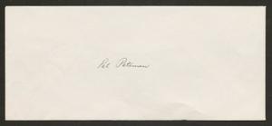 [Envelope with Name]