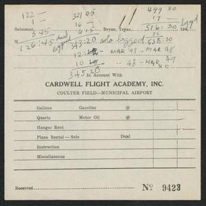 [Scratch Paper from Cardwell Flight Academy]