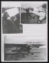 Primary view of [Photocopied Photos of Mary Ruth Rance with Planes]