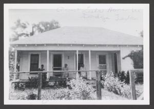 Primary view of object titled '[Three Women on Porch]'.