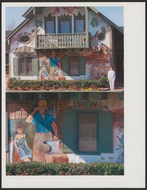 [German House with Mural]
