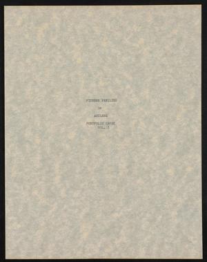 Primary view of object titled 'Pioneer Families of Abilene Portfolio Cases: Volume 1'.