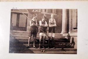 [Copy Slide of Abilene High School Athletes - 1913]