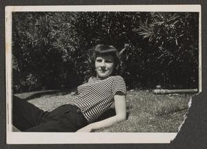 [Young Woman in Grass]