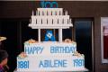 Photograph: [Abilene's 100th Birthday Celebration Cake]