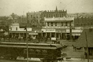 Primary view of [North 1st Street - Abilene - 1884]