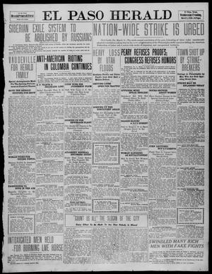 Primary view of object titled 'El Paso Herald (El Paso, Tex.), Ed. 1, Wednesday, March 9, 1910'.