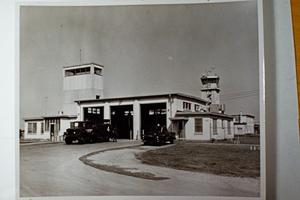 Primary view of object titled '[Fire Station at Dyess]'.