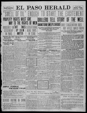 El Paso Herald (El Paso, Tex.), Ed. 1, Saturday, April 23, 1910