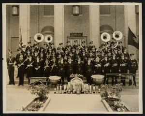 Primary view of object titled '[Abilene High School Eagle Band]'.