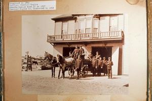 Primary view of object titled '[Fire Station - North 1st and Cedar]'.