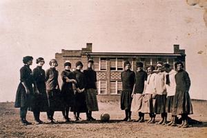 Primary view of [Girls at HSU - 1908]